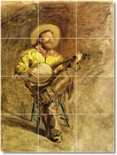 Western Painting Tile Murals