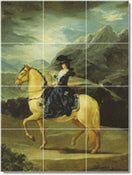 Horse Painting Tile Murals