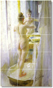 Nude Painting Tile Murals