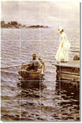 Waterfront Painting Tile Murals