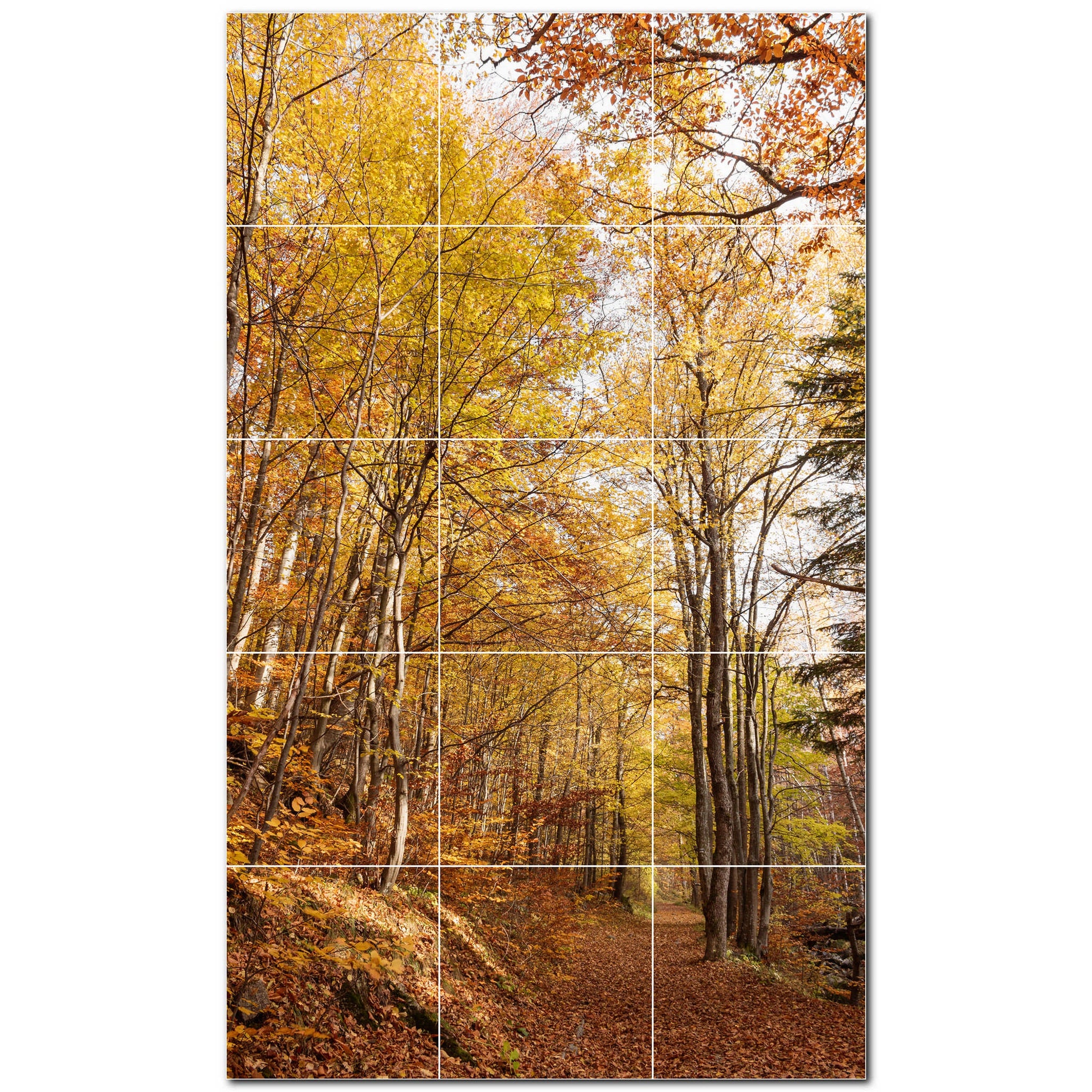 autumn ceramic tile wall mural kitchen backsplash bathroom shower p500005