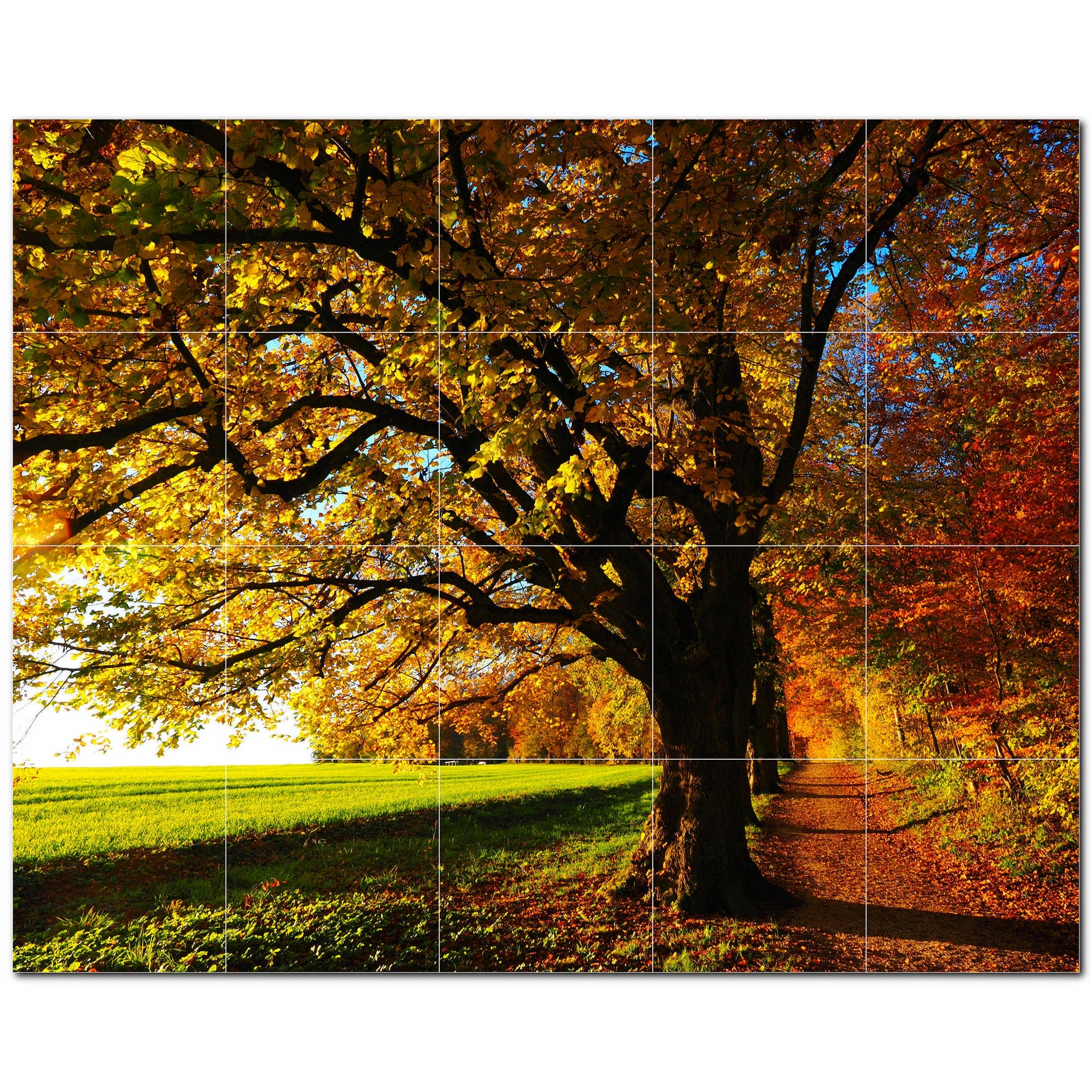 autumn ceramic tile wall mural kitchen backsplash bathroom shower p500026