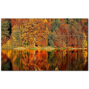 autumn ceramic tile wall mural kitchen backsplash bathroom shower p500034