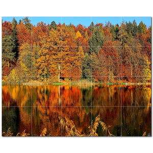 autumn ceramic tile wall mural kitchen backsplash bathroom shower p500034