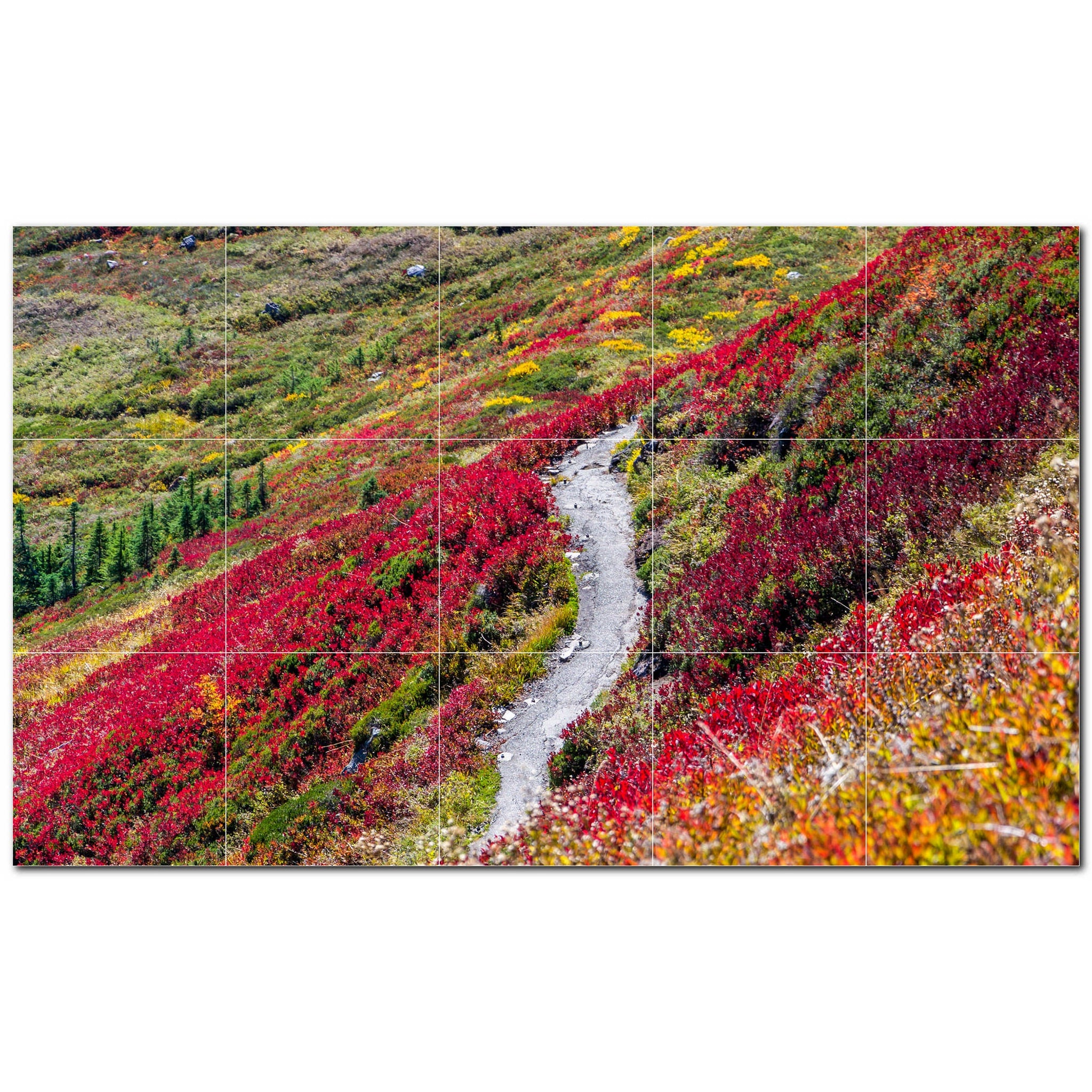 autumn ceramic tile wall mural kitchen backsplash bathroom shower p500035