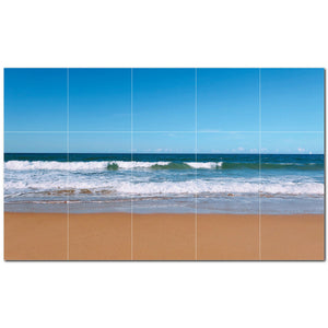 beach ceramic tile wall mural kitchen backsplash bathroom shower p500044