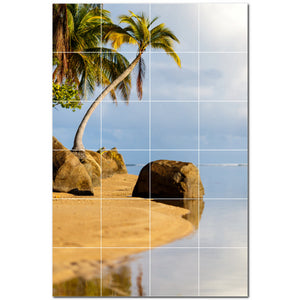 beach ceramic tile wall mural kitchen backsplash bathroom shower p500045