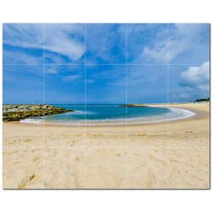 beach ceramic tile wall mural kitchen backsplash bathroom shower p500048