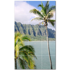 beach ceramic tile wall mural kitchen backsplash bathroom shower p500053