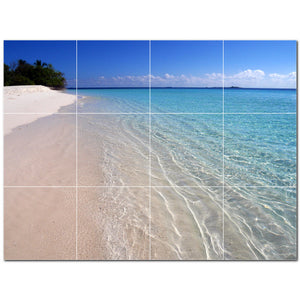 beach ceramic tile wall mural kitchen backsplash bathroom shower p500062