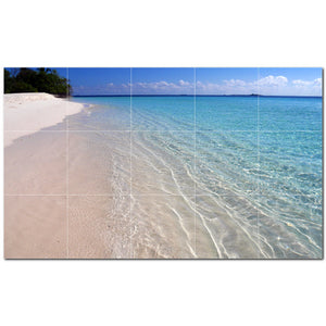 beach ceramic tile wall mural kitchen backsplash bathroom shower p500062