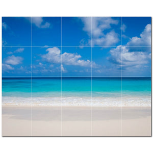 beach ceramic tile wall mural kitchen backsplash bathroom shower p500064