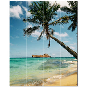 beach ceramic tile wall mural kitchen backsplash bathroom shower p500065