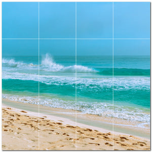 beach ceramic tile wall mural kitchen backsplash bathroom shower p500072