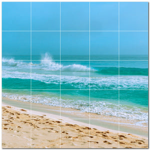 beach ceramic tile wall mural kitchen backsplash bathroom shower p500072