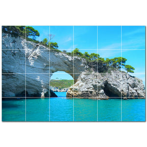 beach ceramic tile wall mural kitchen backsplash bathroom shower p500092