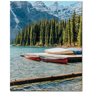 boat ceramic tile wall mural kitchen backsplash bathroom shower p500234