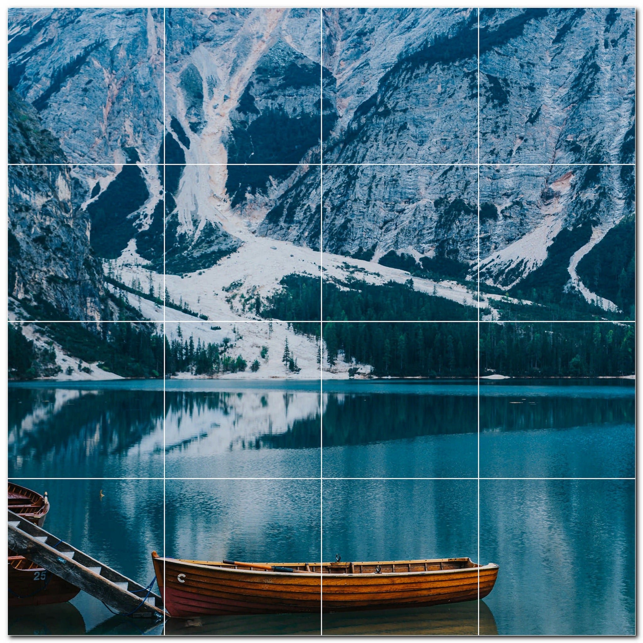 boat ceramic tile wall mural kitchen backsplash bathroom shower p500239