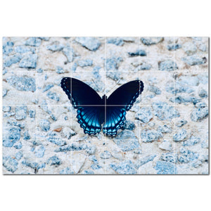 butterfly ceramic tile wall mural kitchen backsplash bathroom shower p500279