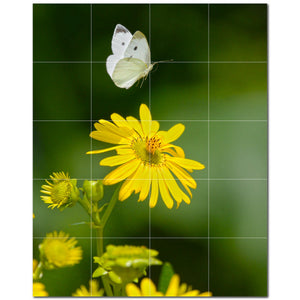 butterfly ceramic tile wall mural kitchen backsplash bathroom shower p500284