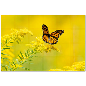 butterfly ceramic tile wall mural kitchen backsplash bathroom shower p500312