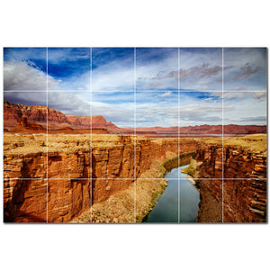 canyon ceramic tile wall mural kitchen backsplash bathroom shower p500329