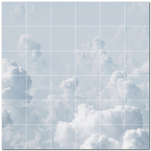 clouds ceramic tile wall mural kitchen backsplash bathroom shower p500376