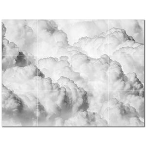 clouds ceramic tile wall mural kitchen backsplash bathroom shower p500386