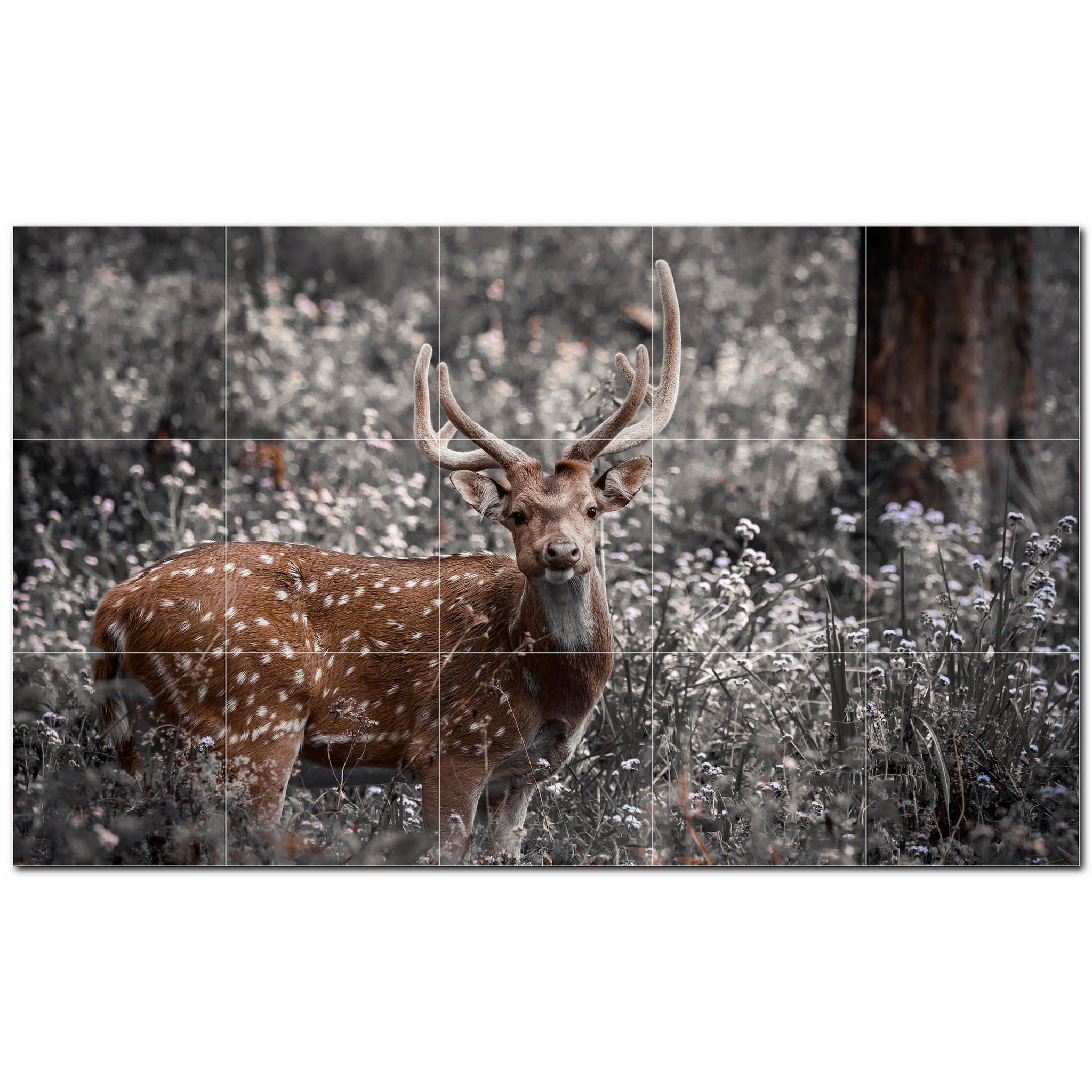 deer ceramic tile wall mural kitchen backsplash bathroom shower p500443