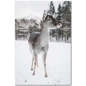 deer ceramic tile wall mural kitchen backsplash bathroom shower p500444