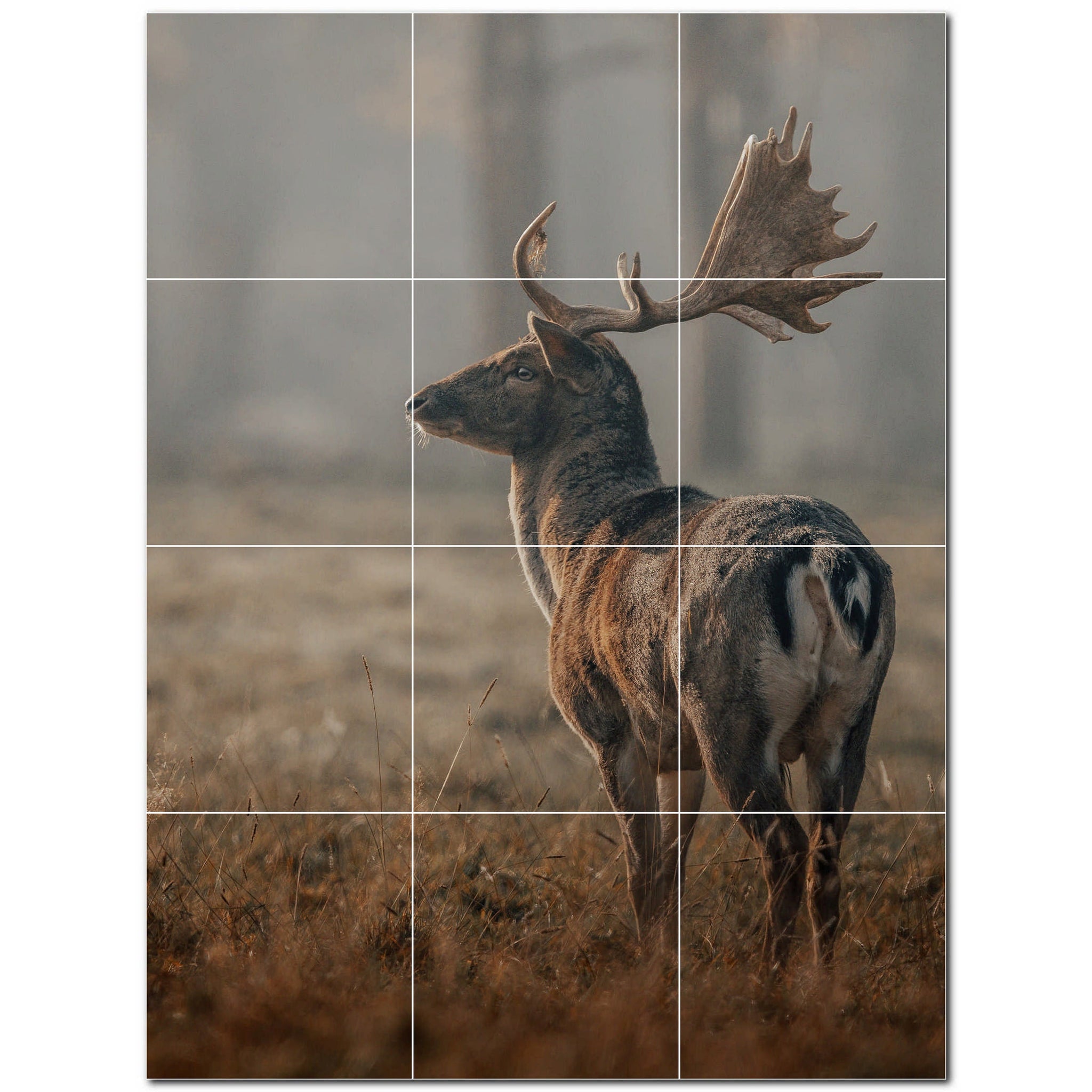 deer ceramic tile wall mural kitchen backsplash bathroom shower p500448