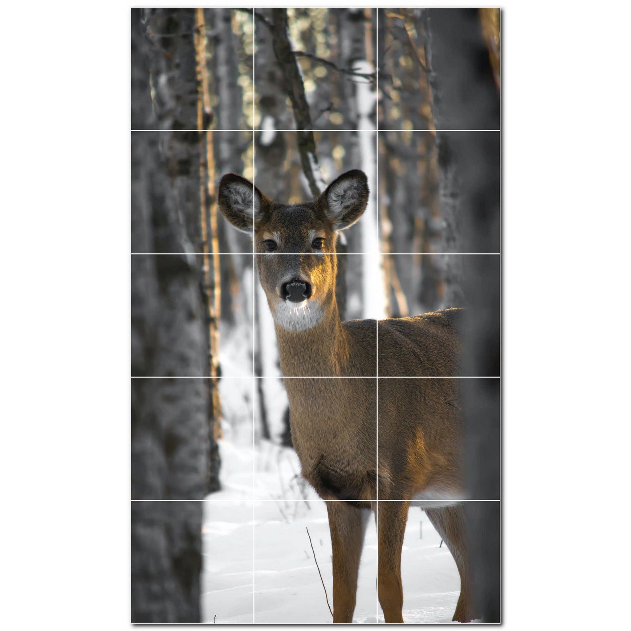 deer ceramic tile wall mural kitchen backsplash bathroom shower p500450