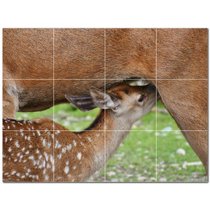 deer ceramic tile wall mural kitchen backsplash bathroom shower p500465