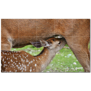 deer ceramic tile wall mural kitchen backsplash bathroom shower p500465