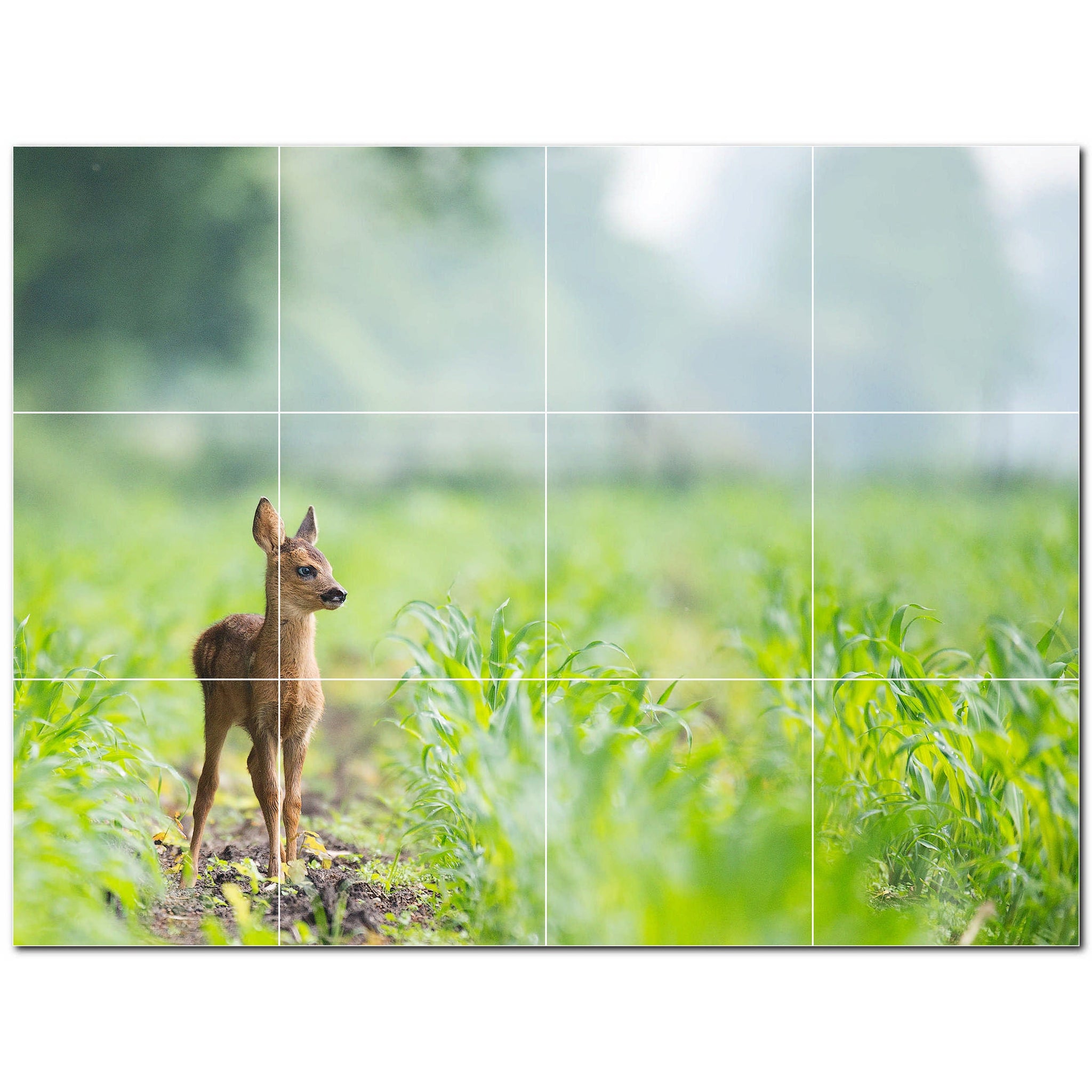 deer ceramic tile wall mural kitchen backsplash bathroom shower p500470