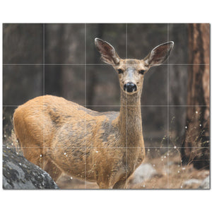 deer ceramic tile wall mural kitchen backsplash bathroom shower p500473