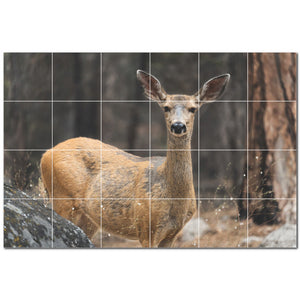 deer ceramic tile wall mural kitchen backsplash bathroom shower p500473