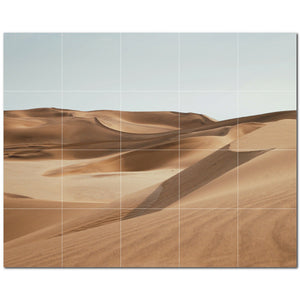 desert ceramic tile wall mural kitchen backsplash bathroom shower p500477