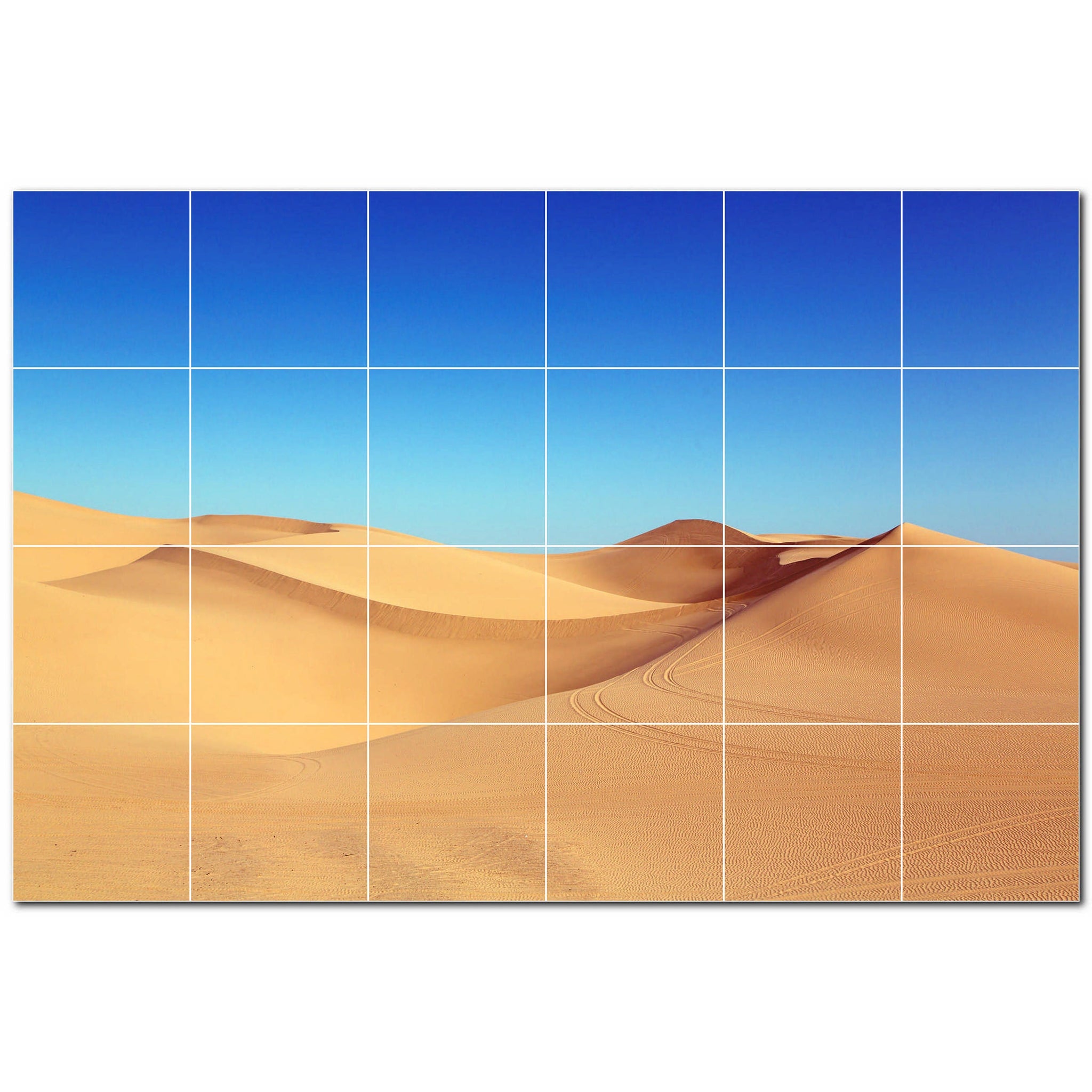 desert ceramic tile wall mural kitchen backsplash bathroom shower p500488