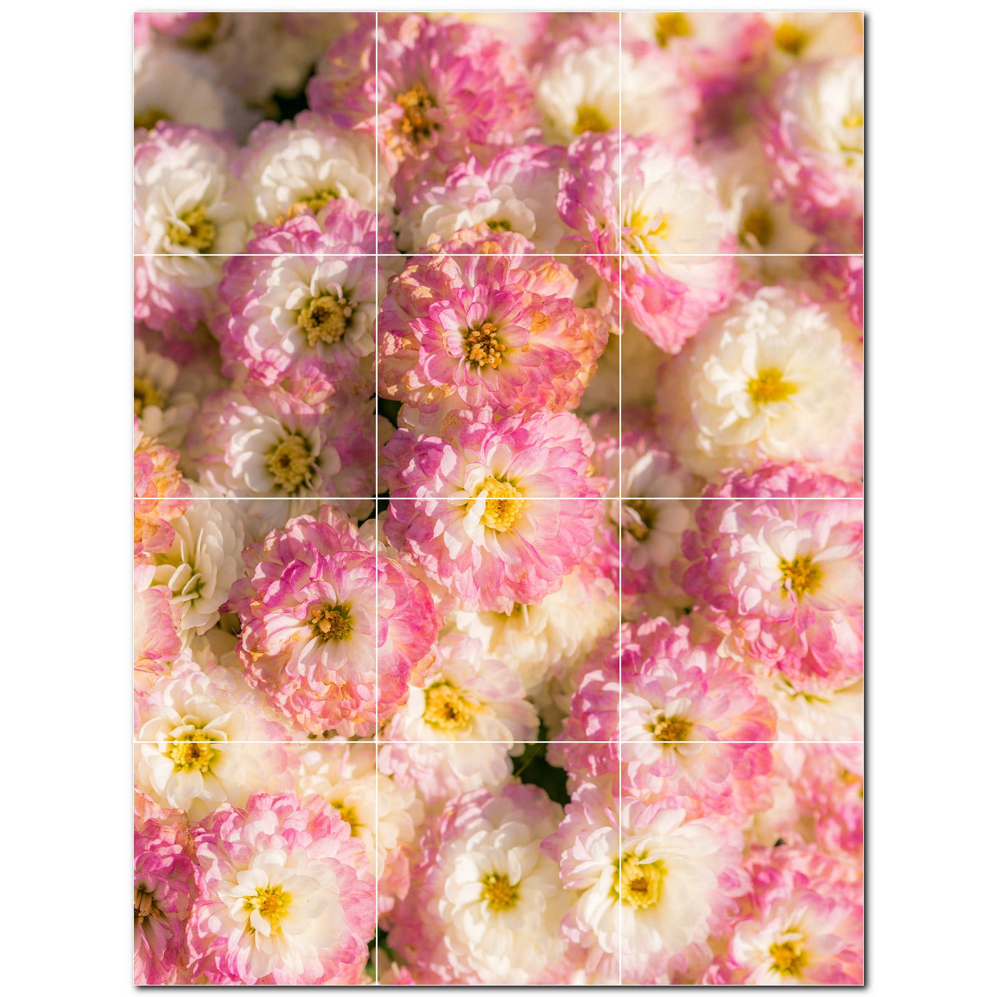 flowers ceramic tile wall mural kitchen backsplash bathroom shower p500613