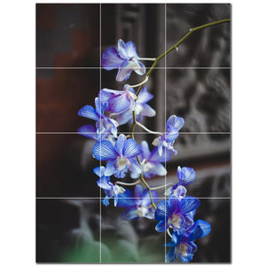 flowers ceramic tile wall mural kitchen backsplash bathroom shower p500626