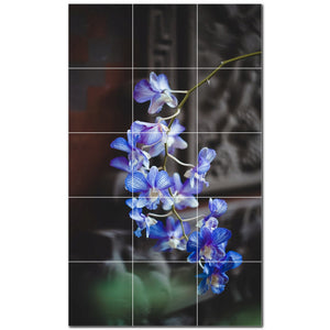 flowers ceramic tile wall mural kitchen backsplash bathroom shower p500626