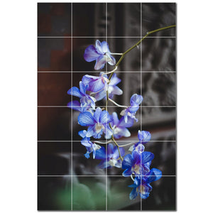 flowers ceramic tile wall mural kitchen backsplash bathroom shower p500626