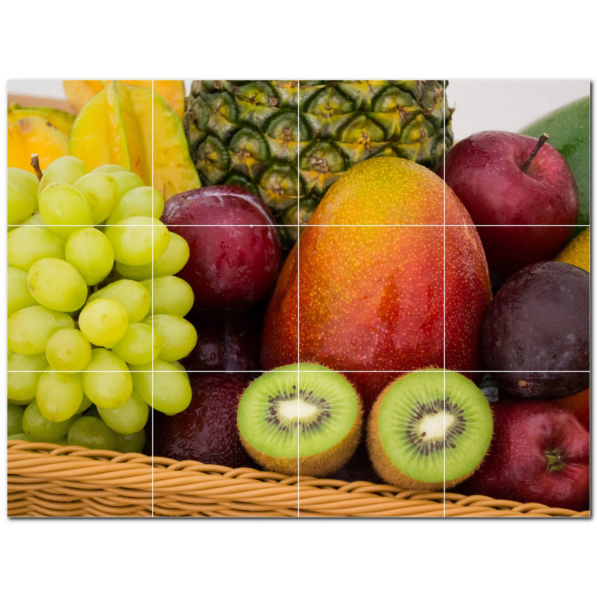 fruit ceramic tile wall mural kitchen backsplash bathroom shower p500675