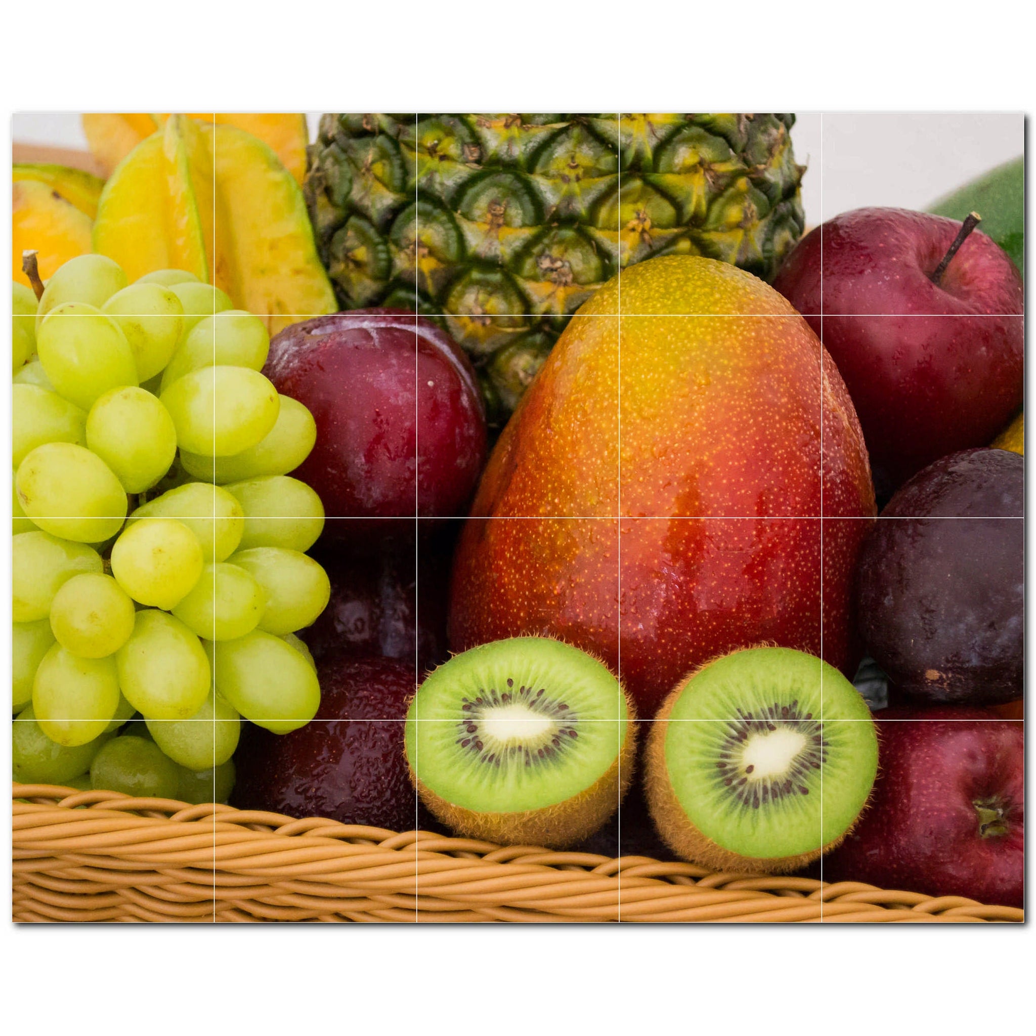 fruit ceramic tile wall mural kitchen backsplash bathroom shower p500675