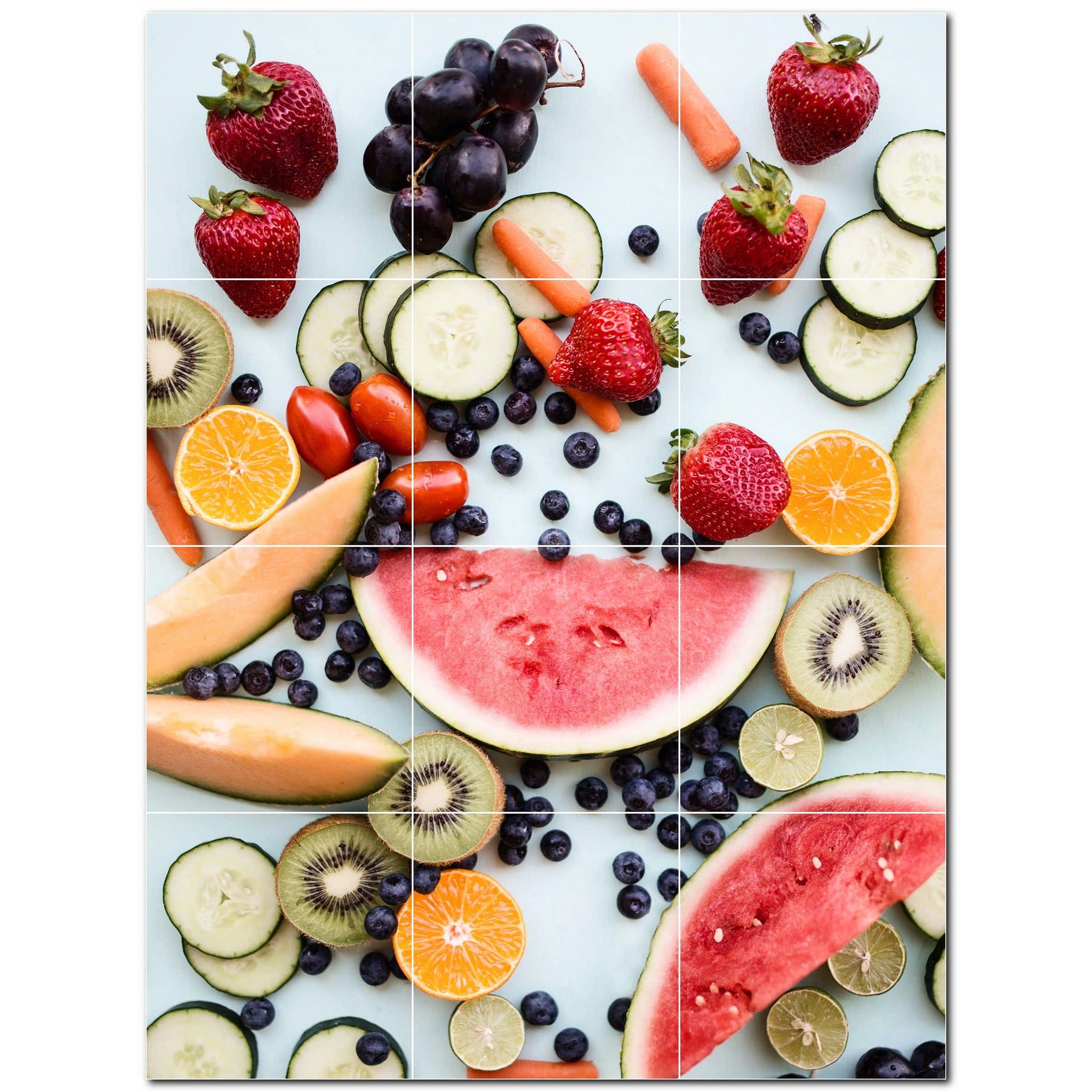 fruit ceramic tile wall mural kitchen backsplash bathroom shower p500713