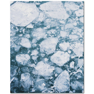 glacier ceramic tile wall mural kitchen backsplash bathroom shower p500722