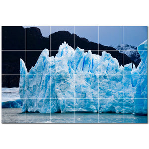 glacier ceramic tile wall mural kitchen backsplash bathroom shower p500733