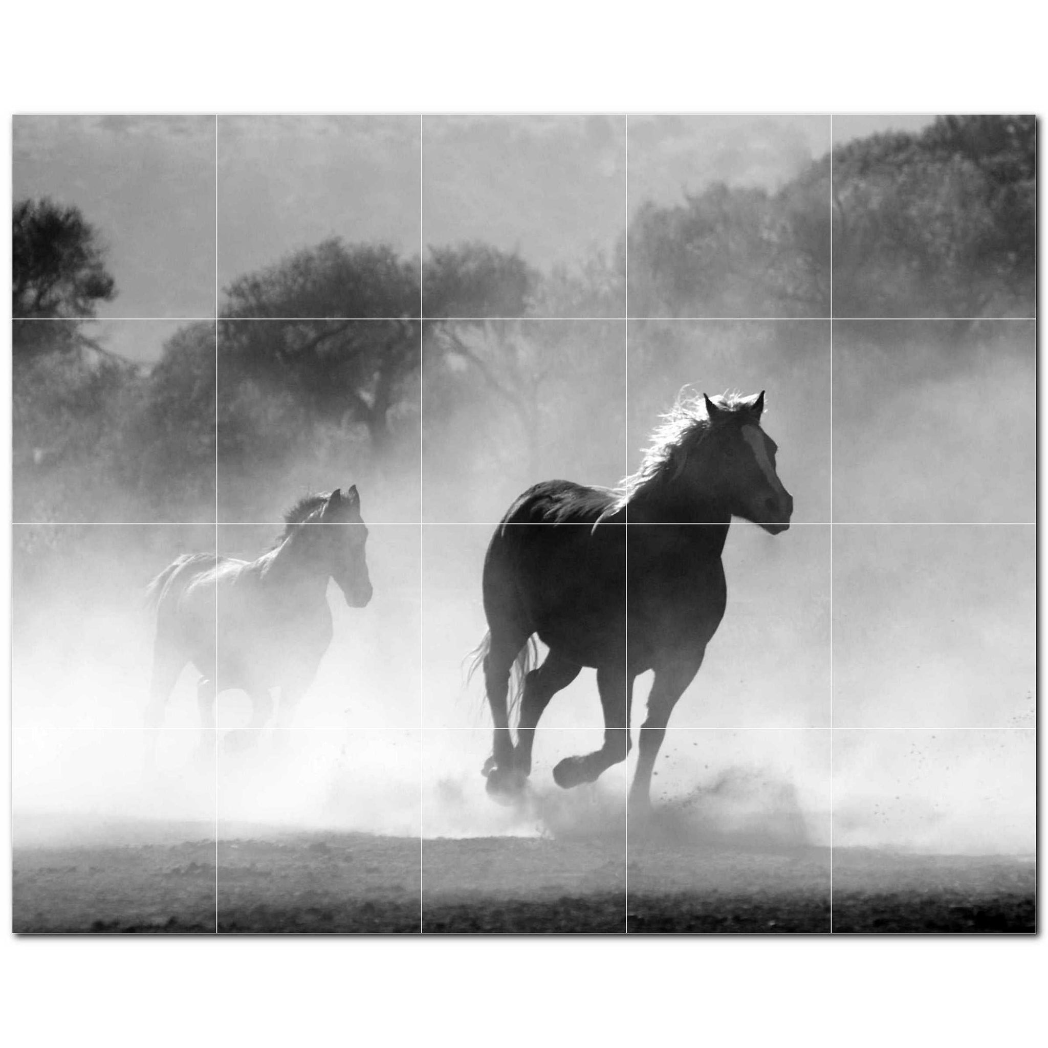 horse ceramic tile wall mural kitchen backsplash bathroom shower p500763