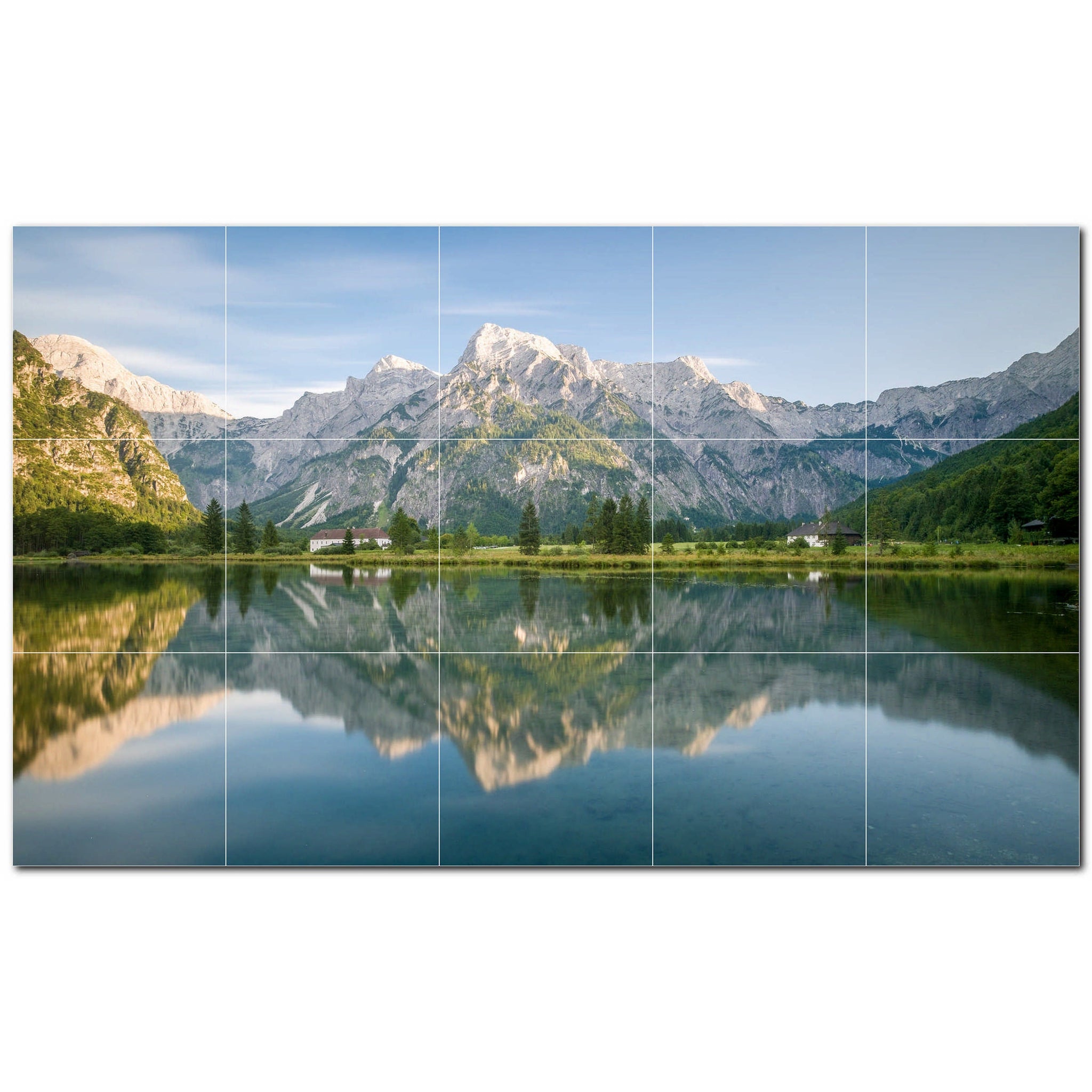 lakes ceramic tile wall mural kitchen backsplash bathroom shower p500790